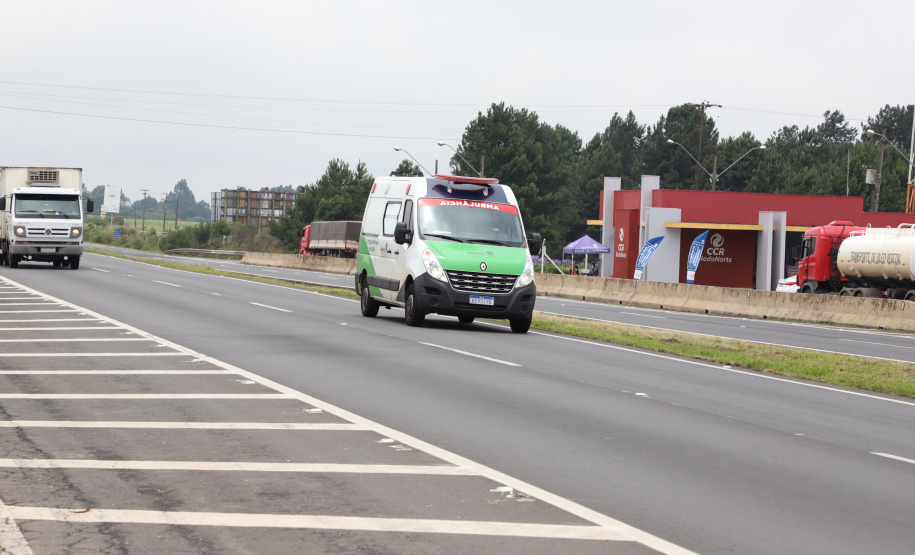 O governador Carlos Massa Ratinho Junior e secretários de Estado apresentam nesta sexta-feira (26), em conjunto com a Polícia Rodoviária Federal, detalhes do plano de operação para o fim da concessão das rodovias paranaenses, que ocorre neste final de semana. - 26/11/2021