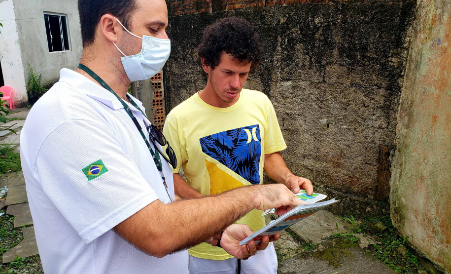 Portos do Paraná coordena ação de educação ambiental em Paranaguá. Foto: Portos do Paraná