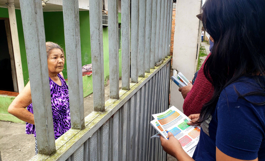 Portos do Paraná coordena ação de educação ambiental em Paranaguá. Foto: Portos do Paraná