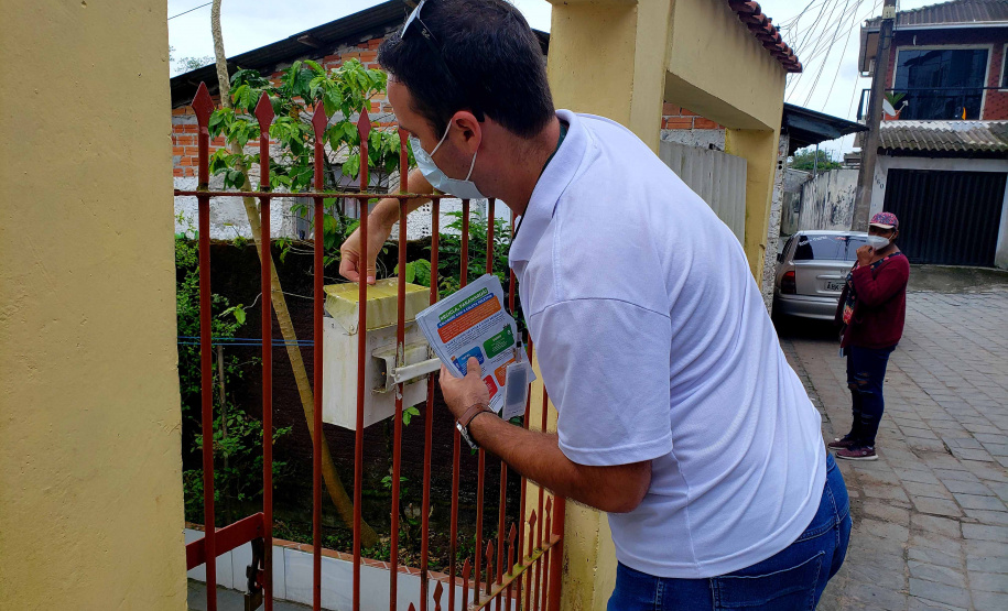 Portos do Paraná coordena ação de educação ambiental em Paranaguá. Foto: Portos do Paraná