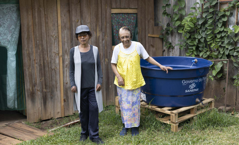 O projeto Caixa D´Água Boa, do governo Carlos Massa Ratinho Junior, conquistou nesta quinta-feira o prêmio ODS (Objetivos do Desenvolvimento Sustentável). O anúncio foi feito pela equipe do Sesi durante o Congresso ODS 2021. - Curitiba, 26/11/2021 - Foto: SEJUF