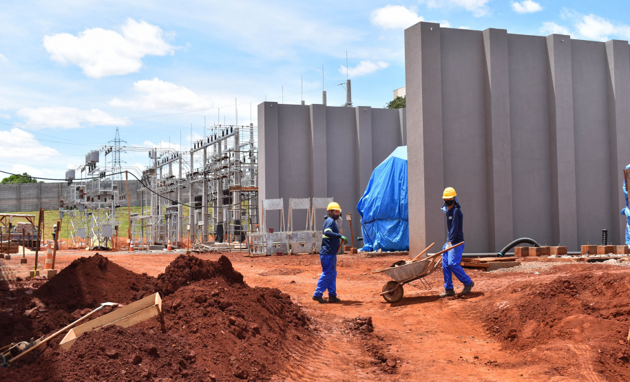 Com crescimento da demanda, obras avançam e garantem reforço ao sistema elétrico em Maringá
