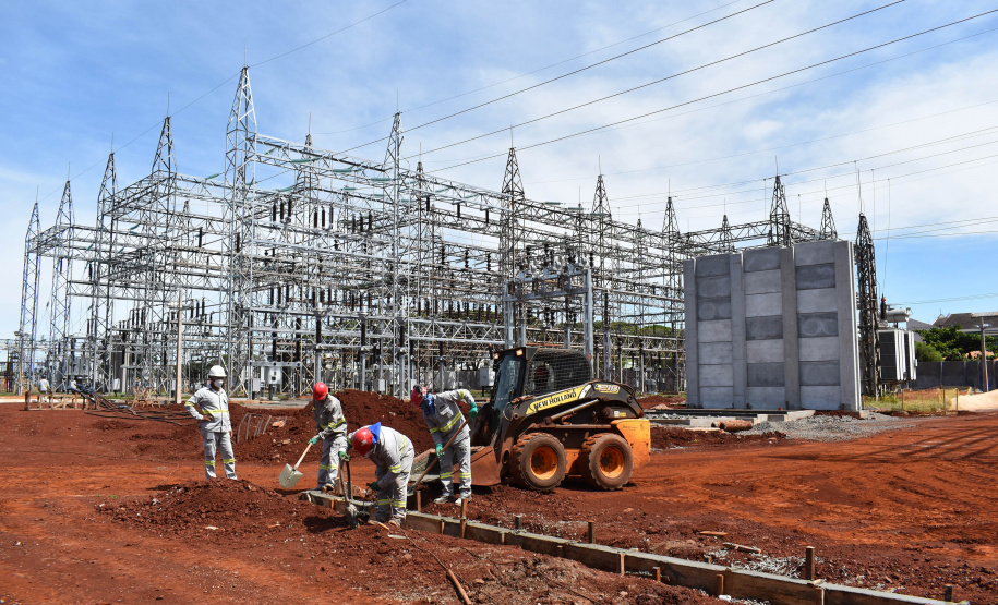 Com crescimento da demanda, obras avançam e garantem reforço ao sistema elétrico em Maringá