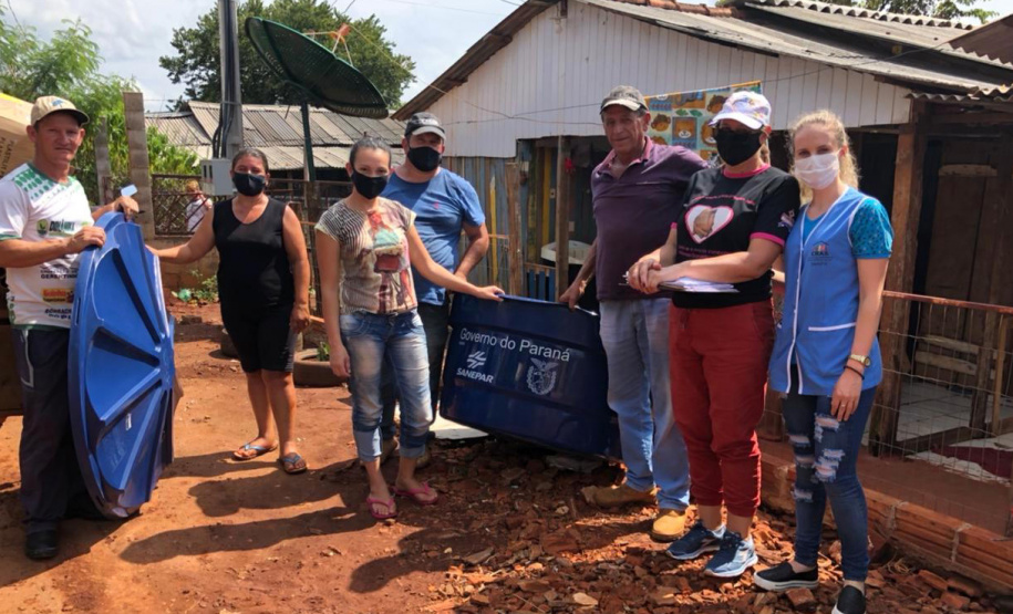 O projeto Caixa D´Água Boa, do governo Carlos Massa Ratinho Junior, conquistou nesta quinta-feira o prêmio ODS (Objetivos do Desenvolvimento Sustentável). O anúncio foi feito pela equipe do Sesi durante o Congresso ODS 2021. - Curitiba, 26/11/2021 - Foto: SEJUF