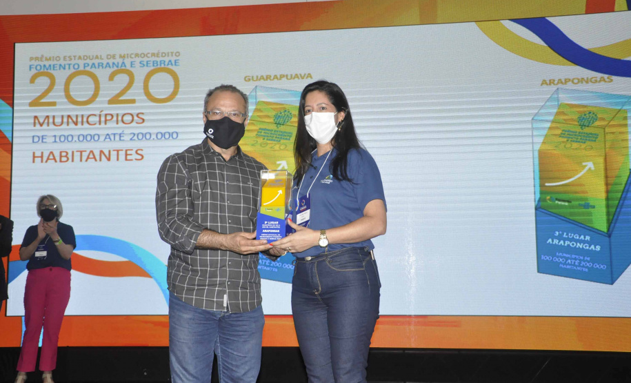 Prêmio Estadual de Microcrédito Fomento Paraná e Sebrae 2020. Foto: Luciano Patzsch/ Fomento Paraná