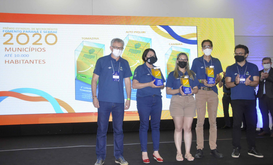 Prêmio Estadual de Microcrédito Fomento Paraná e Sebrae 2020. Foto: Luciano Patzsch/ Fomento Paraná