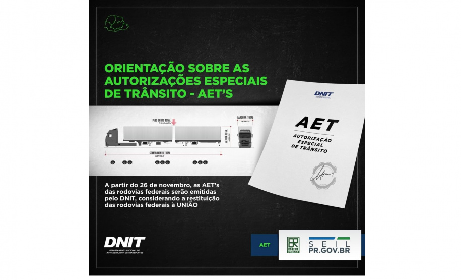 Mudanças nas Autorizações Especiais de Trânsito com o fim dos pedágios - Curitiba, 24/11/2021 - Foto: DER