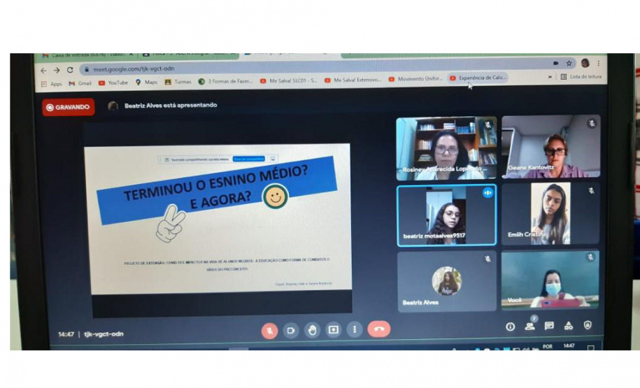 Uenp incentiva alunos negros e de baixa renda a ingressarem no Ensino Superior