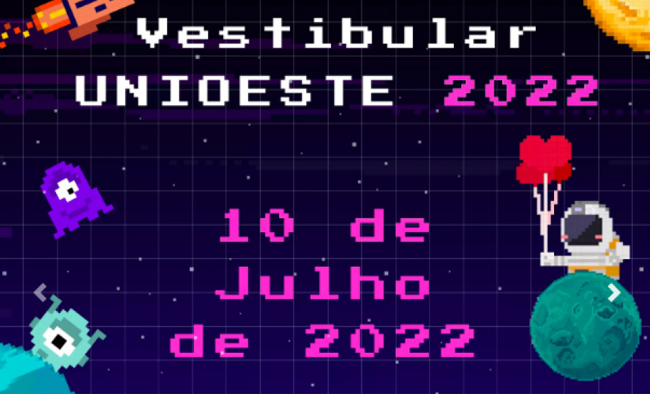 O Vestibular Unioeste 2022 já tem data: 10 de julho - Foto: Unioeste