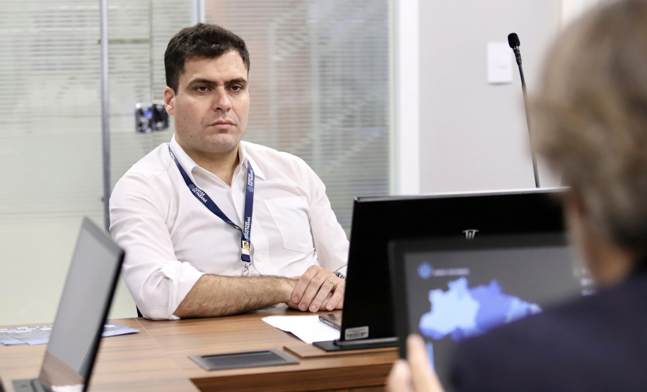 Portos do Paraná apresenta projetos estruturantes em evento internacional - Paranaguá, 29/11/2021 - Foto: Claudio Neves/Portos do Paraná