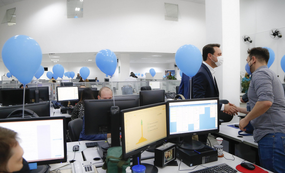 O governador Carlos Massa Ratinho Junior participa nesta quarta-feira (10), da  comemoração de oito anos da criação desse órgão central de controle e combate à corrupção - CGE.    - 10/11/2021