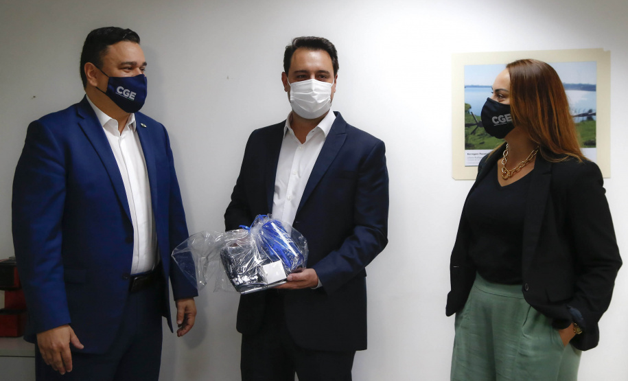 O governador Carlos Massa Ratinho Junior participa nesta quarta-feira (10), da  comemoração de oito anos da criação desse órgão central de controle e combate à corrupção - CGE.    - 10/11/2021