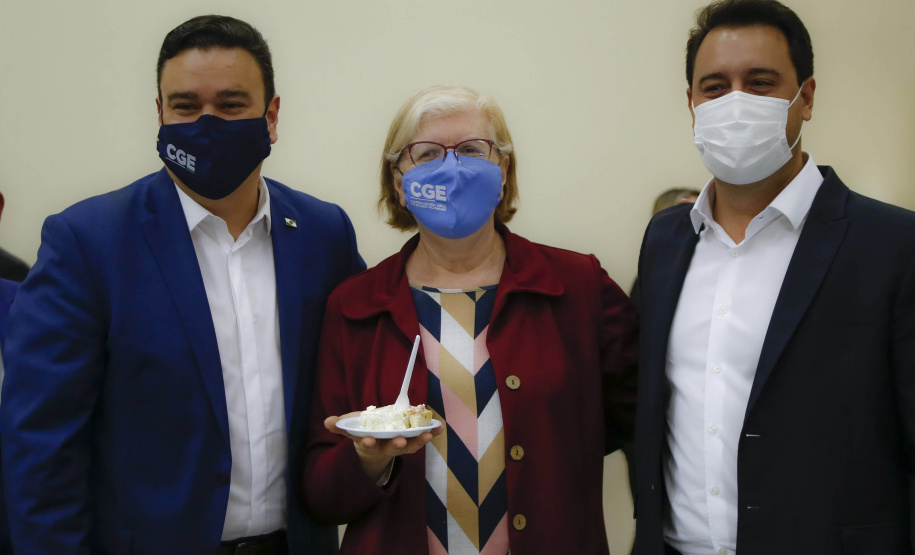 O governador Carlos Massa Ratinho Junior participa nesta quarta-feira (10), da  comemoração de oito anos da criação desse órgão central de controle e combate à corrupção - CGE.    - 10/11/2021