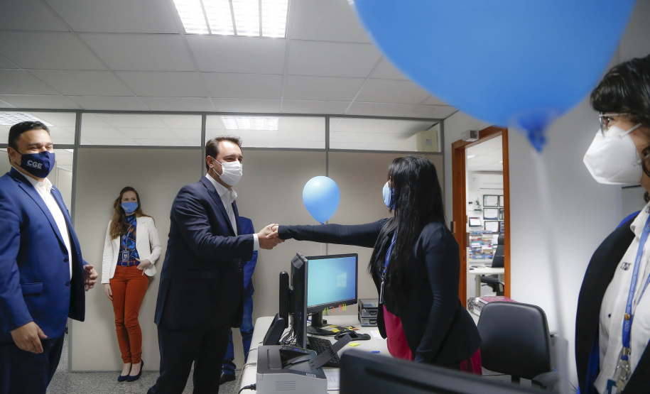 O governador Carlos Massa Ratinho Junior participa nesta quarta-feira (10), da  comemoração de oito anos da criação desse órgão central de controle e combate à corrupção - CGE.    - 10/11/2021