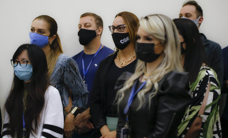 O governador Carlos Massa Ratinho Junior participa nesta quarta-feira (10), da  comemoração de oito anos da criação desse órgão central de controle e combate à corrupção - CGE.    - 10/11/2021