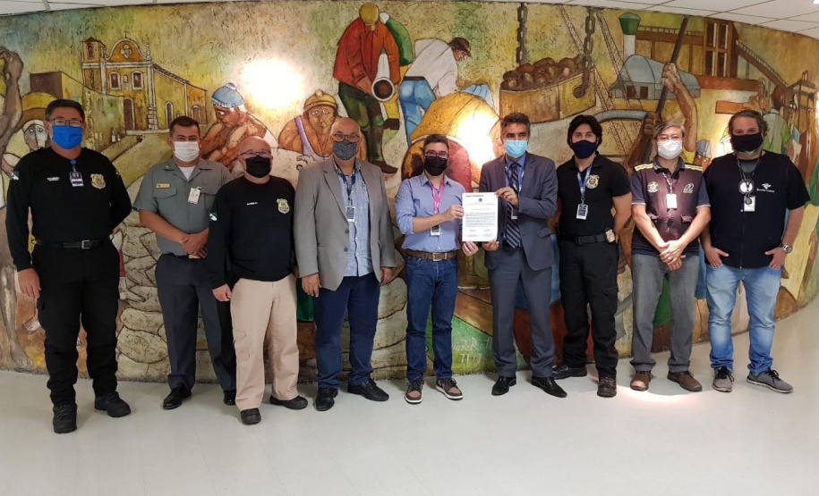 O Porto de Paranaguá foi aprovado esta semana pela auditoria da Comissão Nacional de Segurança Pública nos Portos, Terminais e Vias Navegáveis (Conportos) e terá a sua Declaração de Cumprimento (DC) sem nenhuma pendência.  - Paranaguá, 26/11/2021 - Foto: Claudio Neves/Portos do Paraná