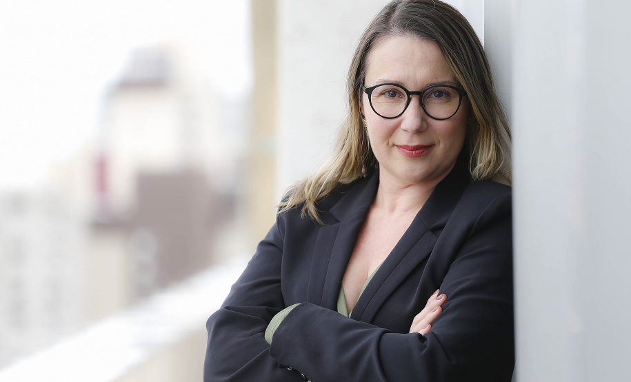 Estado alcança 5ª posição no ranking da qualidade da informação contábil e fiscal. Na foto, Cristiane Berriel Lima da Silveira. Foto: Jonathan Campos/AEN