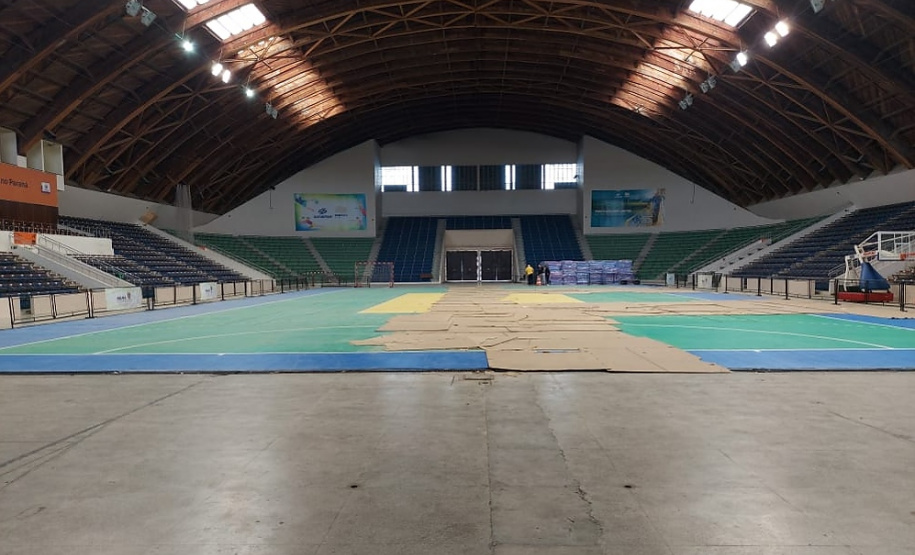 Parceria entre Sesa e Superintendência Geral do Esporte garantiu armazenamento e facilidade logística de EPI’s Foto: Comp / Sesa