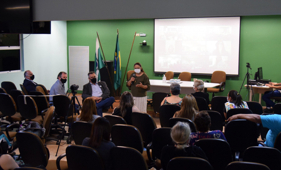 O secretário de Estado da Saúde, Beto Preto, acompanhou o encerramento do ano letivo do curso Técnico em Enfermagem da Escola de Saúde Pública. - Curitiba, 23/11/2021 - Foto: Américo Antonio/SESA