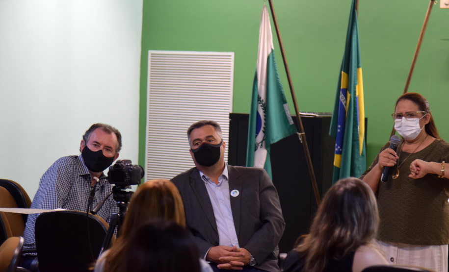 O secretário de Estado da Saúde, Beto Preto, acompanhou o encerramento do ano letivo do curso Técnico em Enfermagem da Escola de Saúde Pública. - Curitiba, 23/11/2021 - Foto: Américo Antonio/SESA