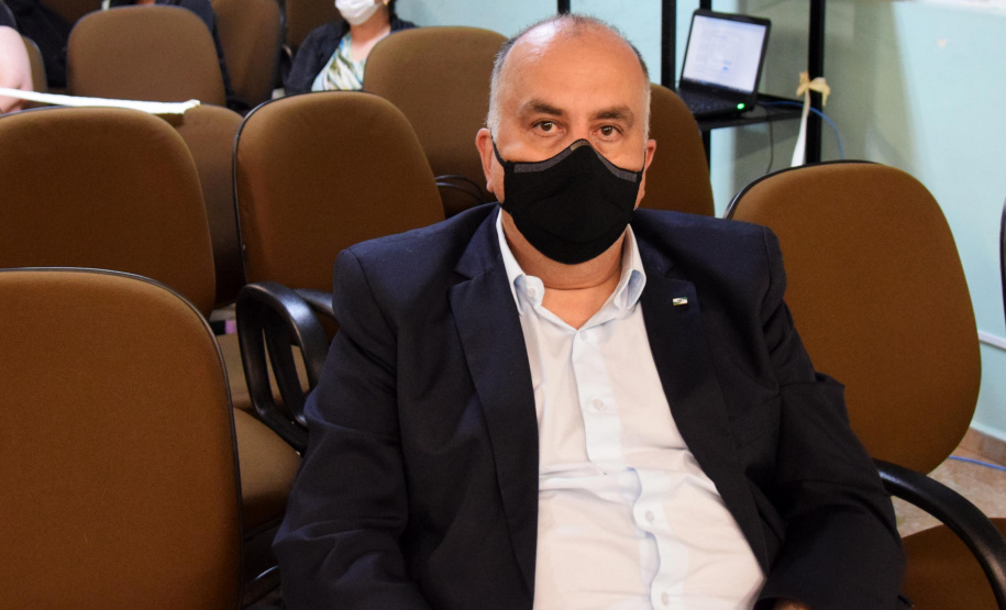 O secretário de Estado da Saúde, Beto Preto, acompanhou o encerramento do ano letivo do curso Técnico em Enfermagem da Escola de Saúde Pública. - Curitiba, 23/11/2021 - Foto: Américo Antonio/SESA