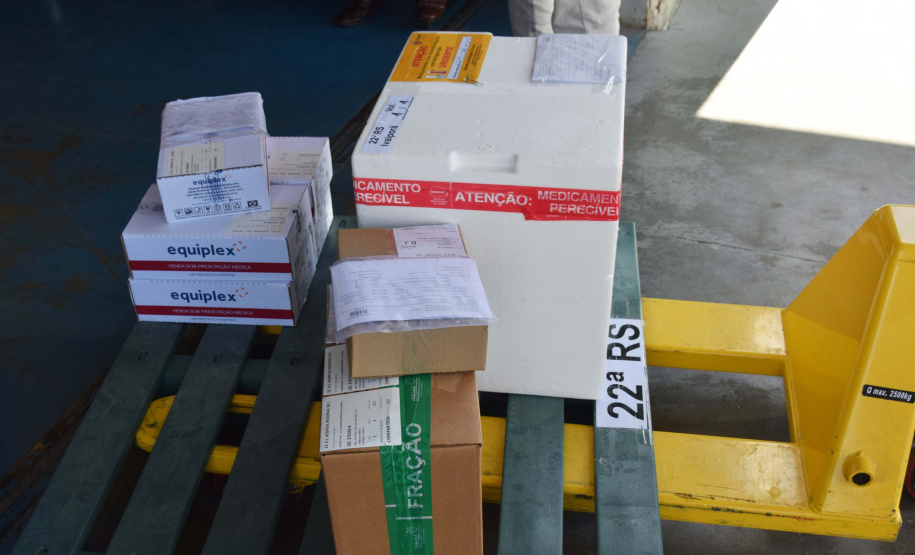 Estado distribui mais 474 mil vacinas contra a Covid-19 . Foto: Américo Antonio/SESA