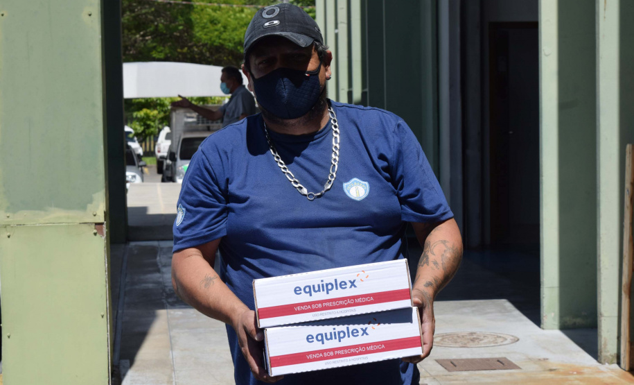 Estado distribui mais 474 mil vacinas contra a Covid-19 . Foto: Américo Antonio/SESA