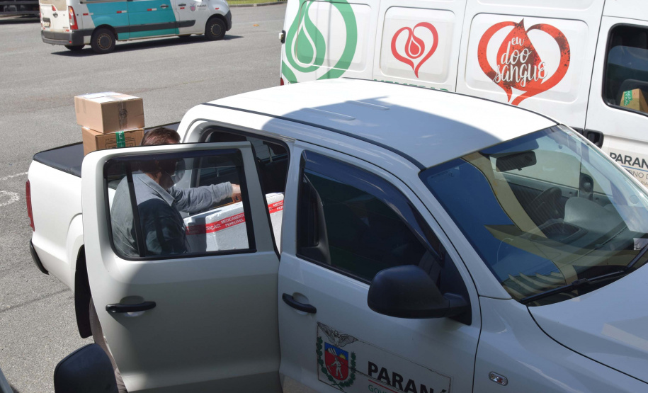 Estado distribui mais 474 mil vacinas contra a Covid-19 . Foto: Américo Antonio/SESA