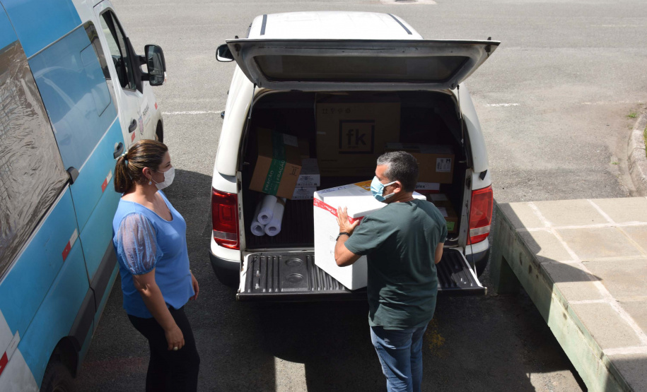 Estado distribui mais 474 mil vacinas contra a Covid-19 . Foto: Américo Antonio/SESA