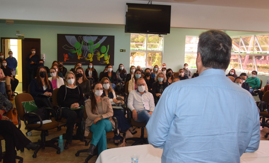 A Secretaria de Estado da Saúde (Sesa) iniciou nesta semana a expansão do programa PlanificaSUS para todo o Paraná, com a capacitação dos profissionais de saúde da Atenção Primária de 21 Regionais. - Curitiba, 12/11/2021 - Foto: SESA