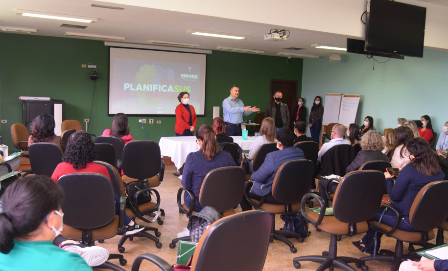 A Secretaria de Estado da Saúde (Sesa) iniciou nesta semana a expansão do programa PlanificaSUS para todo o Paraná, com a capacitação dos profissionais de saúde da Atenção Primária de 21 Regionais. - Curitiba, 12/11/2021 - Foto: SESA