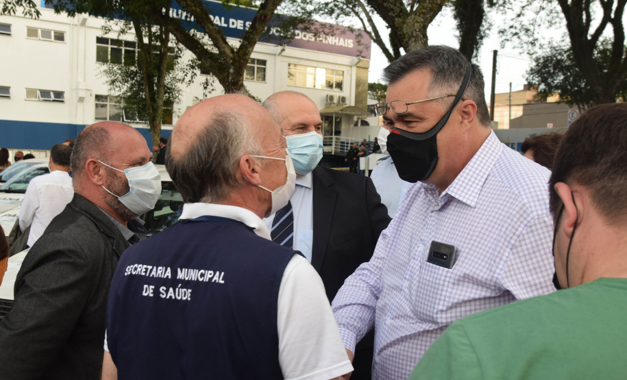Vinte automóveis reforçarão a frota da Saúde em São José dos Pinhais