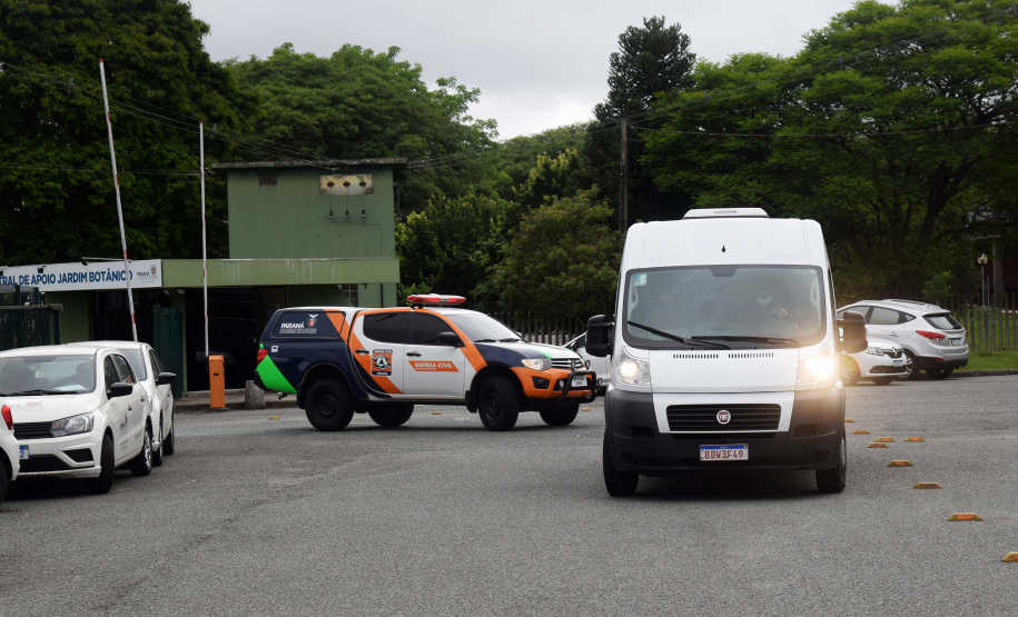 Mais 67,8 mil vacinas contra a Covid-19 chegaram ao Paraná nesta terça-feira. Foto: Américo Antonio/SESA