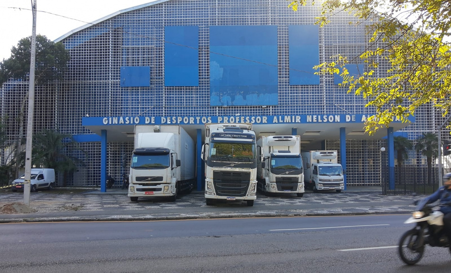 Parceria entre Sesa e Superintendência Geral do Esporte garantiu armazenamento e facilidade logística de EPI’s Foto: Comp / Sesa