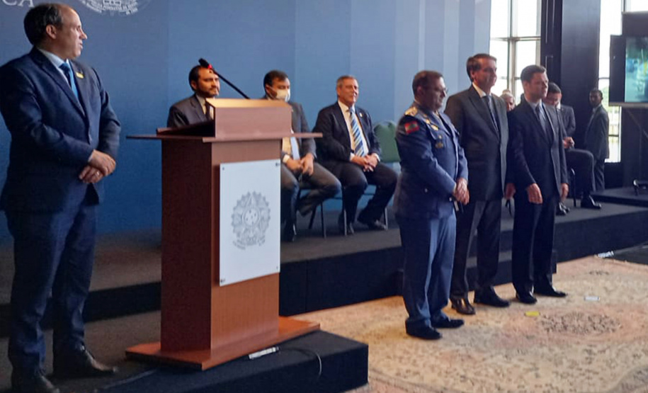 Paraná é contemplado com R$ 12,1 milhões em viaturas, capacetes e acessórios do Ministério da Justiça e Segurança Pública - Brasília, 25/11/2021 - Foto: SESP-PR