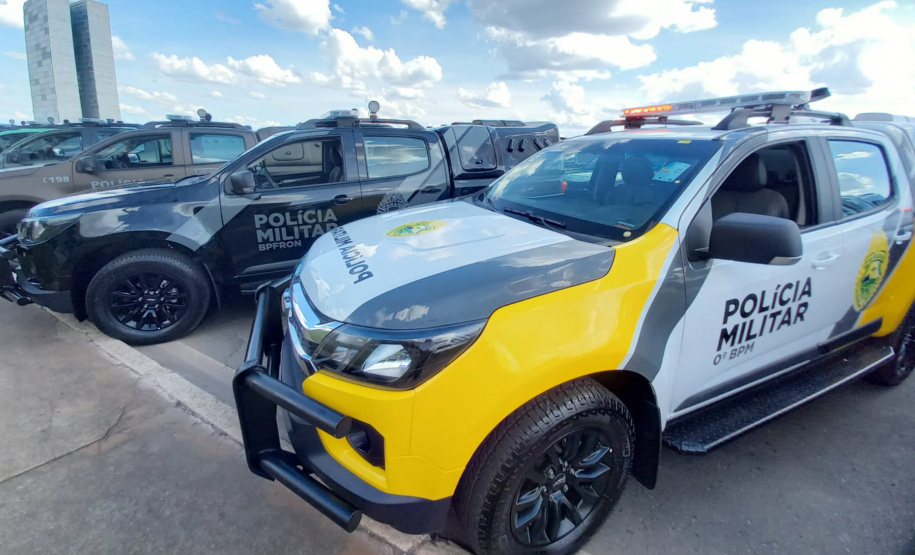 Paraná é contemplado com R$ 12,1 milhões em viaturas, capacetes e acessórios do Ministério da Justiça e Segurança Pública - Brasília, 25/11/2021 - Foto: SESP-PR