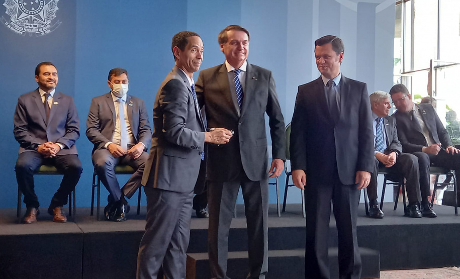 Paraná é contemplado com R$ 12,1 milhões em viaturas, capacetes e acessórios do Ministério da Justiça e Segurança Pública - Brasília, 25/11/2021 - Foto: SESP-PR