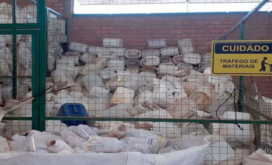 Paraná condiciona cadastro de produtos inseridos na logística reversa ao licenciamento ambiental . Foto: INPEV- Guarapuava.