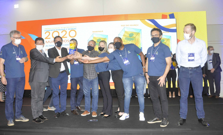 Prêmio Estadual de Microcrédito Fomento Paraná e Sebrae 2020. Foto: Luciano Patzsch/ Fomento Paraná