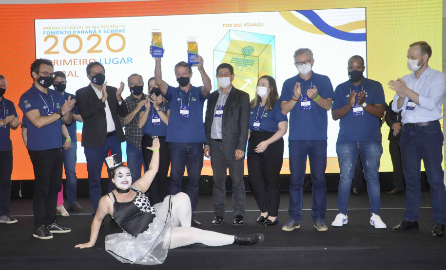 Prêmio Estadual de Microcrédito Fomento Paraná e Sebrae 2020. Foto: Luciano Patzsch/ Fomento Paraná