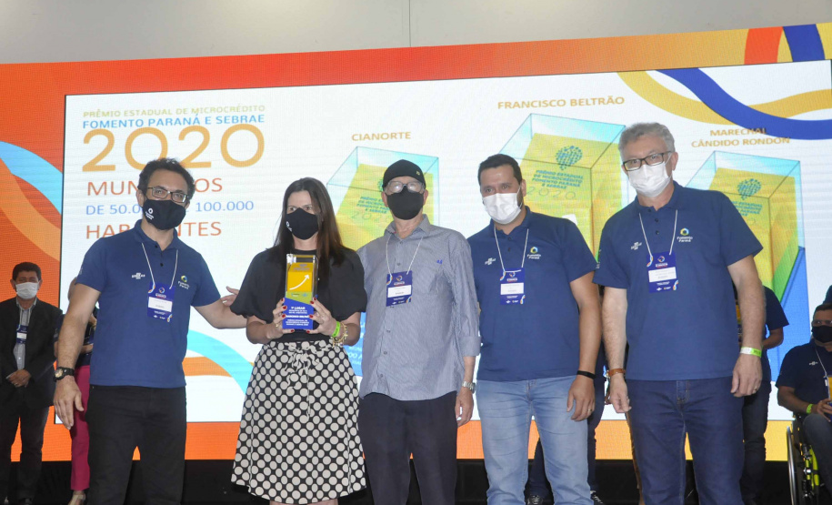 Prêmio Estadual de Microcrédito Fomento Paraná e Sebrae 2020. Foto: Luciano Patzsch/ Fomento Paraná