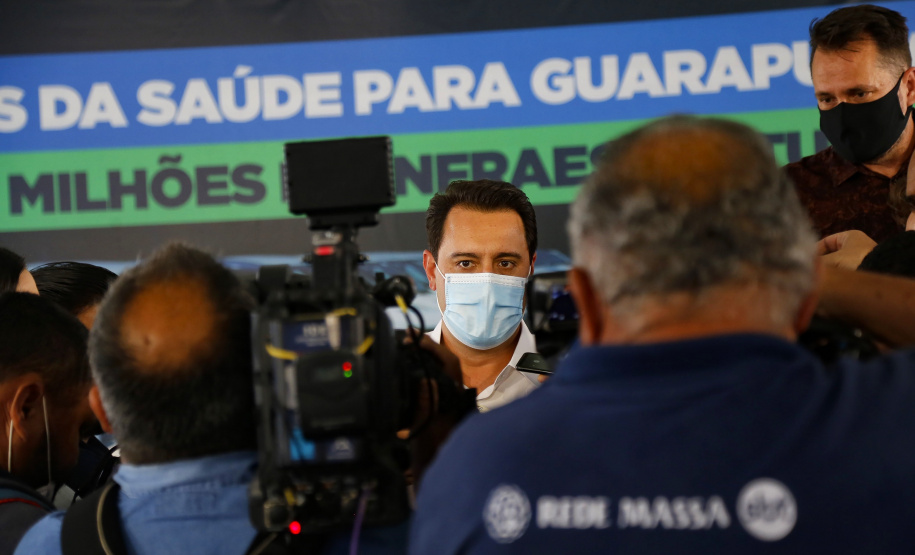 Governo do Estado entrega 67 veículos para Saúde de Guarapuava e Região