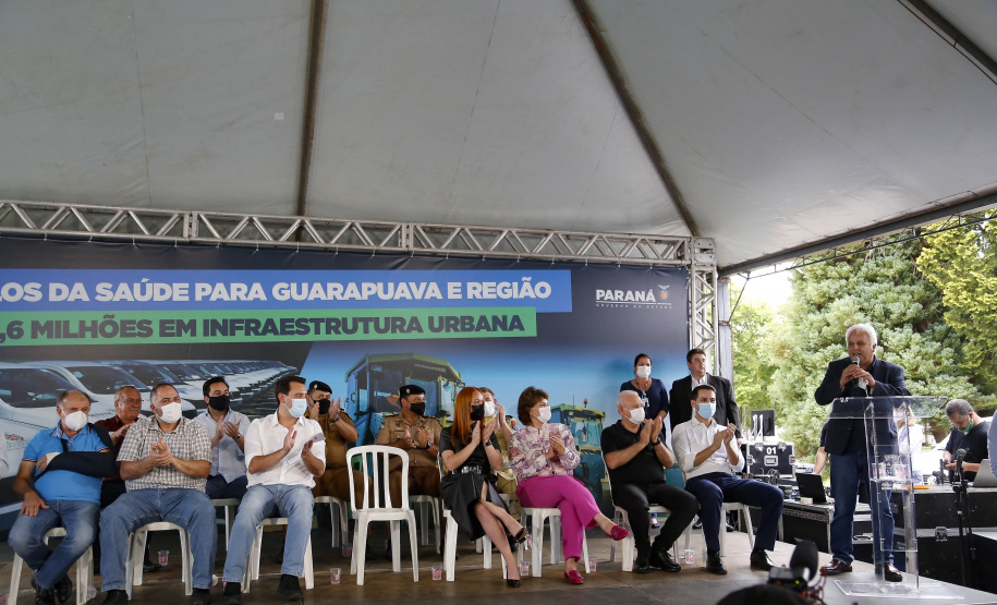 Governador libera R$ 59,6 milhões para Guarapuava investir em qualificação urbana e saúde