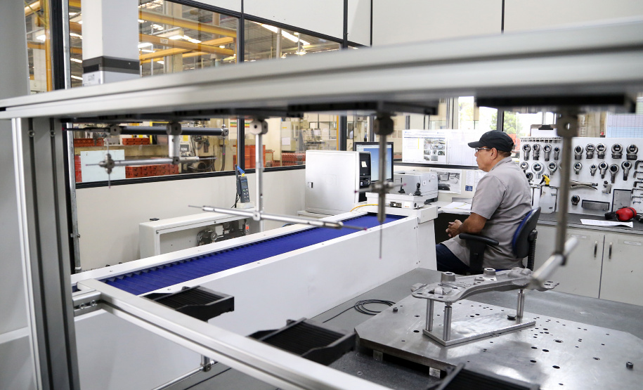 Indústria paranaense avança 13,3% em 2021 e fica entre os três melhores resultados do País. Foto:Gilson Abreu/AEN