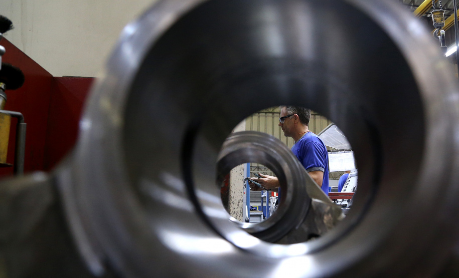 Indústria paranaense avança 13,3% em 2021 e fica entre os três melhores resultados do País. Foto:Gilson Abreu/AEN