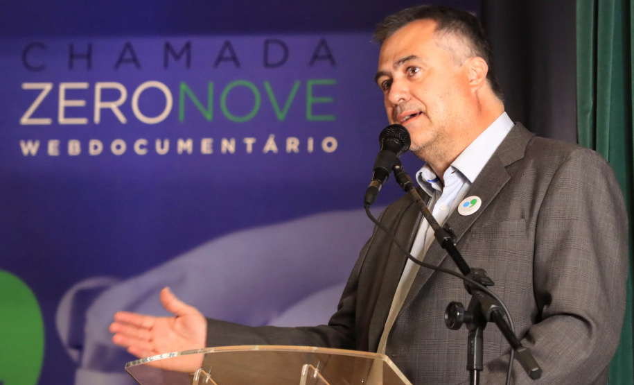 Lançamento Webdocumentário Chamada Zeronove - Curitiba, 22/11/2021 - Foto: José Fernando Ogura/AEN