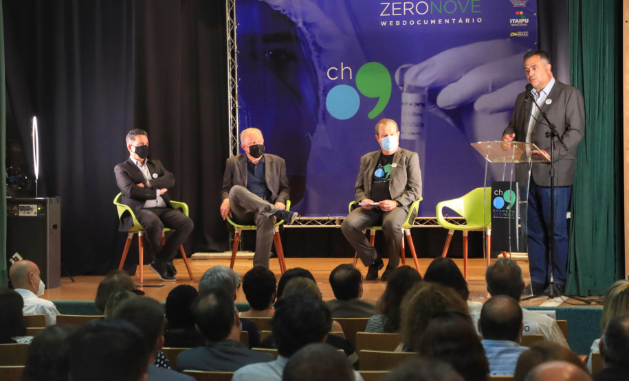Lançamento Webdocumentário Chamada Zeronove - Curitiba, 22/11/2021 - Foto: José Fernando Ogura/AEN