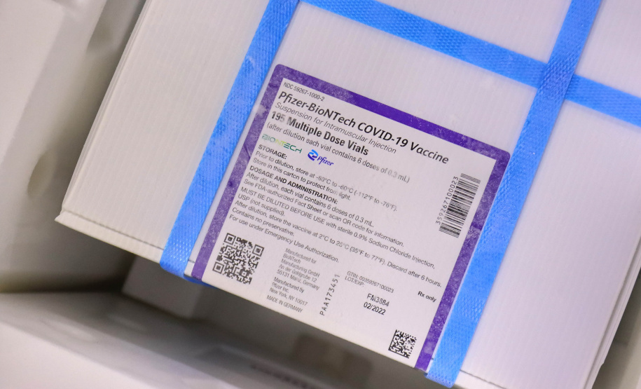 Paraná recebe 278 mil vacinas para D2, adolescentes e municípios de fronteira