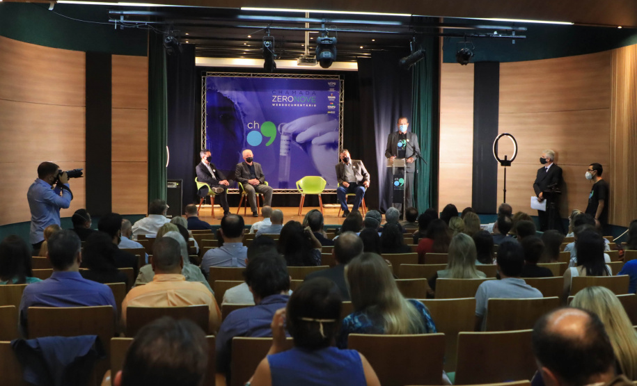 Lançamento Webdocumentário Chamada Zeronove - Curitiba, 22/11/2021 - Foto: José Fernando Ogura/AEN