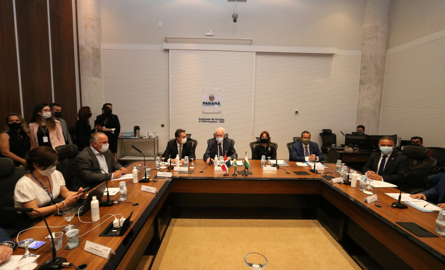 Paraná e República Dominicana estudam cooperação na área do meio ambiente. Foto: Camila Tonett/Vice-Governadoria